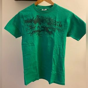 Dragon Alliance T-shirt Green Men Size Small Skateboarding
